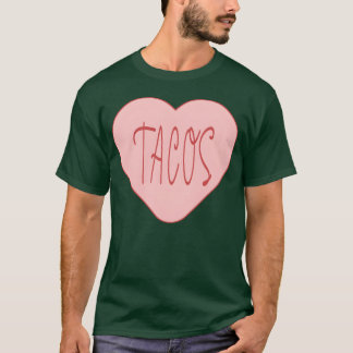 Taco Liebe Tacos Zeit Geschenk T-Shirt