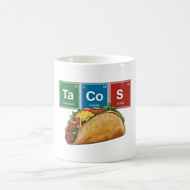 Taco Lover - Feiern Sie Ihre Leidenschaft für Tac Kaffeetasse (Mittel)