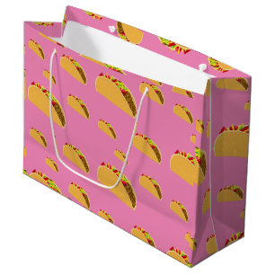 Taco Mardi Design - Sac Cadeau - Grand