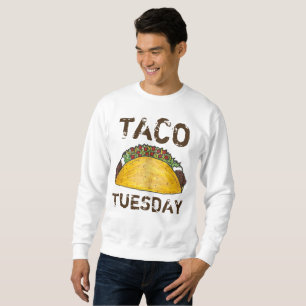 Taco Mardi Mexicain Tacos Sweatshirt de nourriture