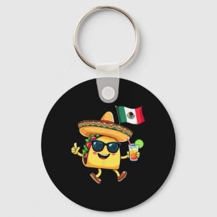 Taco Mexico Flag Cinco De Mayo Mexikanische Unabhä Schlüsselanhänger