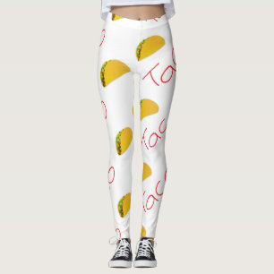 Taco-Muster Leggings