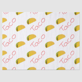 Taco-Muster Seidenpapier