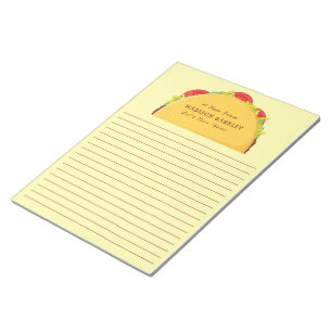 Taco Niedlich Kids Personal Stationary Notepad Notizblock