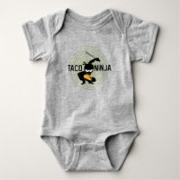 Taco Ninja Design - Baby Jersey Bodysuit