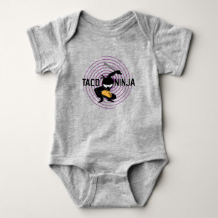 Taco Ninja Design - Baby Jersey Bodysuit Strampler