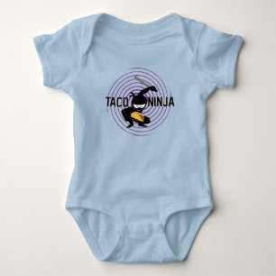 Taco Ninja Design - Baby Jersey Bodysuit Strampler