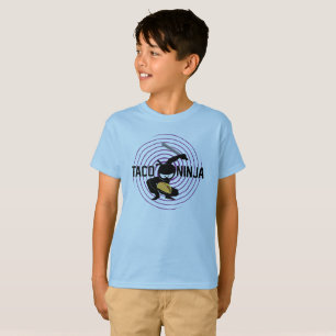 Taco Ninja Design - Kids' Basic T - Shirt