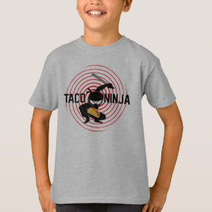 Taco Ninja Design - Kids' Basic T - Shirt