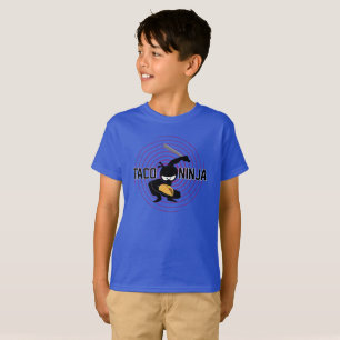 Taco Ninja Design - Kids' Basic T - Shirt