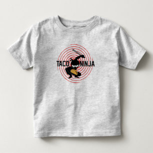 Taco Ninja Design - Kleinkind Fine Jersey T - Shir T-shirt