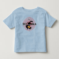 Taco Ninja Design - Kleinkind Fine Jersey T - Shir