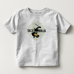 Taco Ninja Design - Kleinkind Fine Jersey T - Shir T-shirt