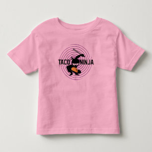 Taco Ninja Design - Kleinkind Fine Jersey T - Shir T-shirt