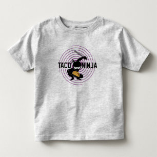 Taco Ninja Design - Kleinkind Fine Jersey T - Shir T-shirt