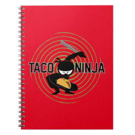 Taco Ninja Design - Spiral Foto Notebook Notizblock