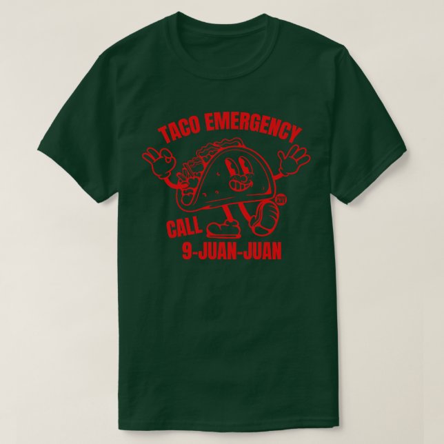 TACO-NOTFALL T-Shirt (Design vorne)