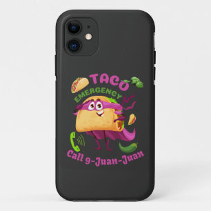 Taco Notruf 9 Juan Juan Juan mexikanischer Food Lo Case-Mate iPhone Hülle