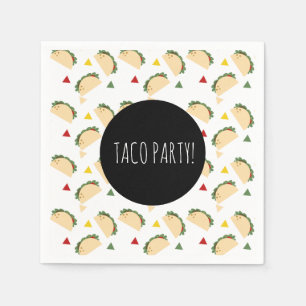 Taco Party Birthday Serviette