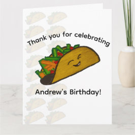 Taco-Party Danke