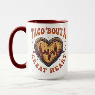 Taco-Riesen-Herz-Cinco-De-Mayo-Krankenschwester Tasse
