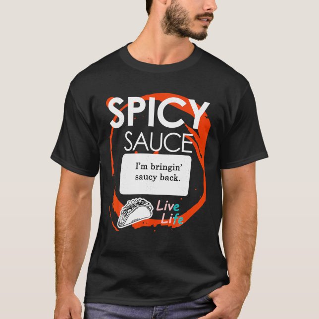 Taco Sauce Tshirts Gewürzgruppe Halloween Kostüme (Vorderseite)