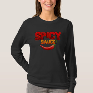 Taco-Scharfe-Sauce-Kostüm Diablo-Feuer Heiß Mild T-Shirt