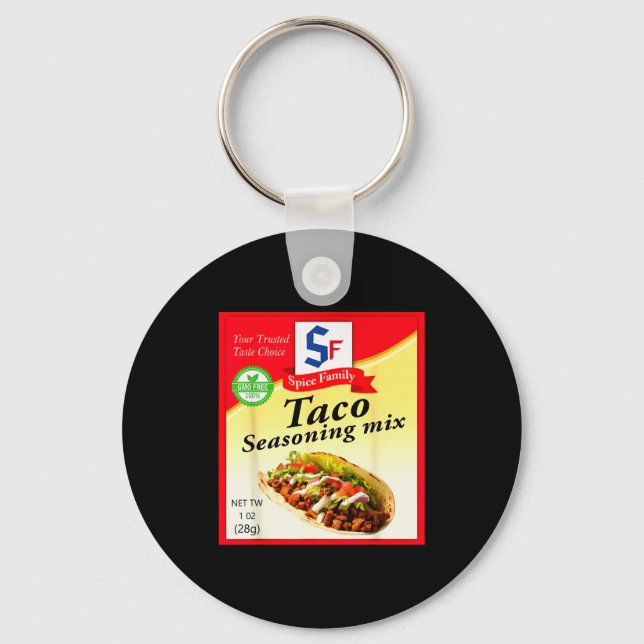 Taco Seasoning Mix Funny Mexico Cinco De Mayo Grou Schlüsselanhänger (Vorderseite)