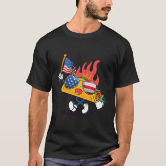 Taco-Sonnenbrille American Flag USA 4. Juli T-Shirt