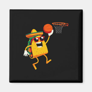 Taco spielendes Skelett für Cinco De Mayo-Feier Magnet