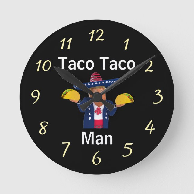 Taco Taco Mann Uhr (Vorderseite)