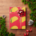 TACO TACOS CHRISTMAS WRAPPING PAPIER GESCHENKPAPIER<br><div class="desc">TACO-WRAPPING-PAPIER</div>