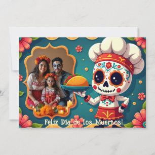 💀 Taco "Til Grabstein Grußkarte Einladung
