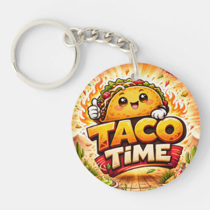 Taco Time - Fiesta-Fiasko - Foodie-Freunde Schlüsselanhänger