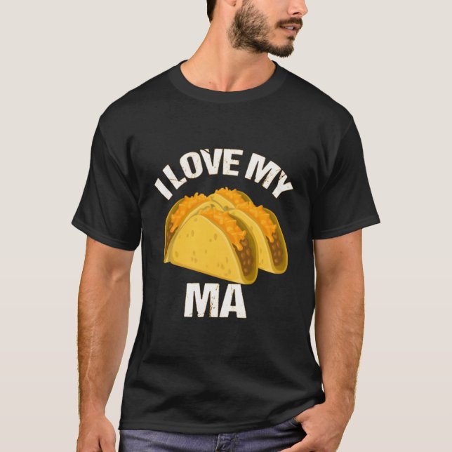 Taco Truck I Liebe Mein Tacom T-Shirt (Vorderseite)