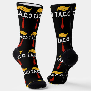 Taco Trump hält immer Hühner aus Socken