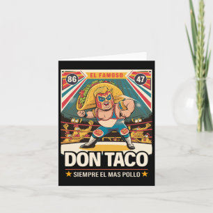 Taco Trump hält sich immer aus Trump heraus Karte
