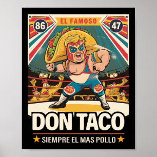 Taco Trump hält sich immer aus Trump heraus Poster