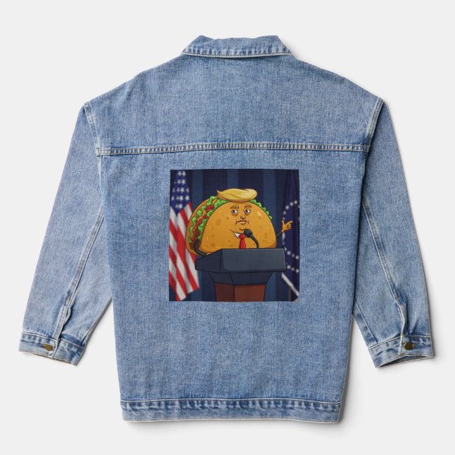 TACO Trump Jeansjacke (Rückseite)