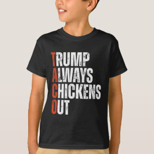 Taco Trump kneift immer beim Sagen lustiger Zölle T-Shirt