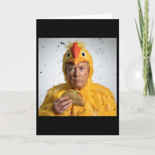 Taco Trump kneift immer Funny Tariffs Humor Karte