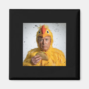 Taco Trump kneift immer Funny Tariffs Humor Magnet