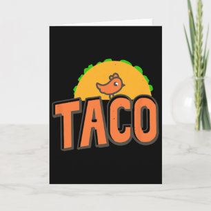 Taco Trump Logo Trump kneift immer Trump Huhn Karte