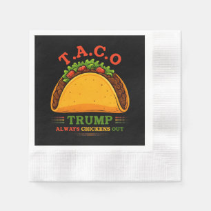 Taco Trump macht immer Spaß Serviette
