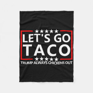Taco Trump T-Shirt Trump Lasse Shirt immer ausstei Fleecedecke