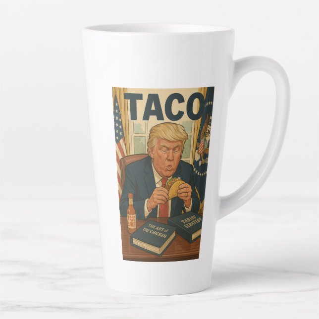TACO Trump tasse à café. (Droite)