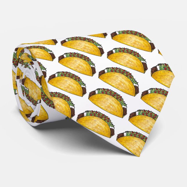 Taco Tuesday Beef Tacos Mexicain Cravate de nourri (Roulé)
