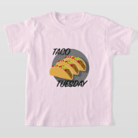 Taco Tuesday Design - T-Shirt de base pour enfants