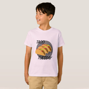 Taco Tuesday Design - T-Shirt de base pour enfants