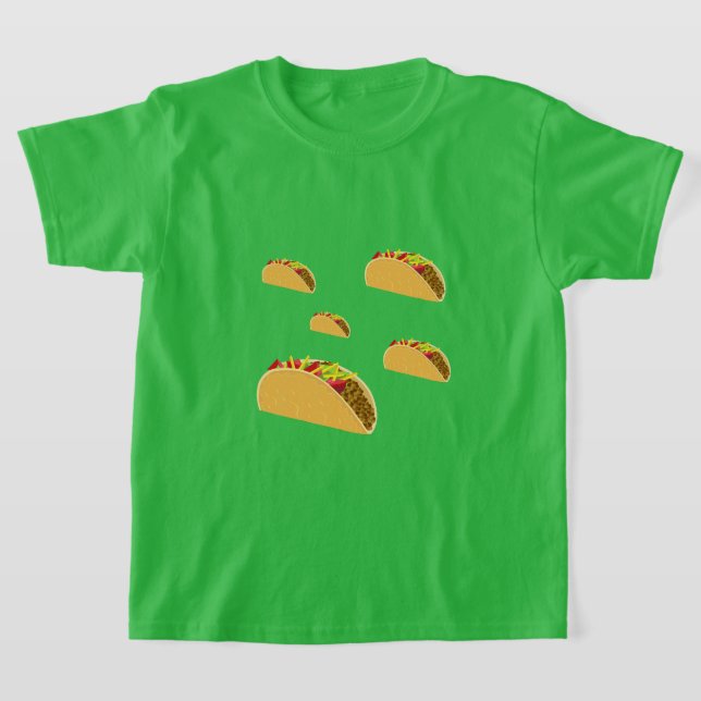 Taco Tuesday Design - T-Shirt de base pour enfants (Poser)